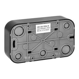 ToDo - OR-OE-7206/B - dvojzásuvka 2P+PE povrchová čierna